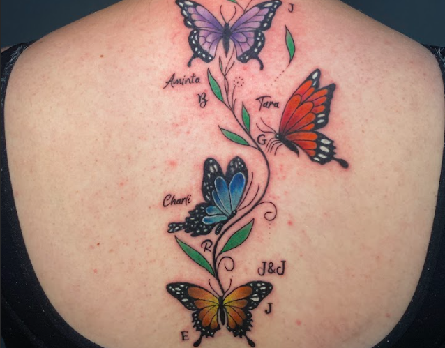 Vibrant Color Tattoos